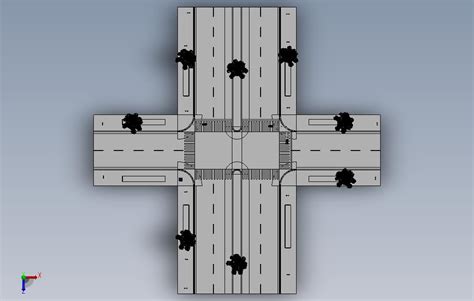 四岔路口|道路交叉口